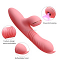 SacKnove 2021 NEW Adult Automatic Telescopic Dildo Clitoris Orgasm G Spot Heating Rabbit Sucking Vibrator Sex Toy for Women